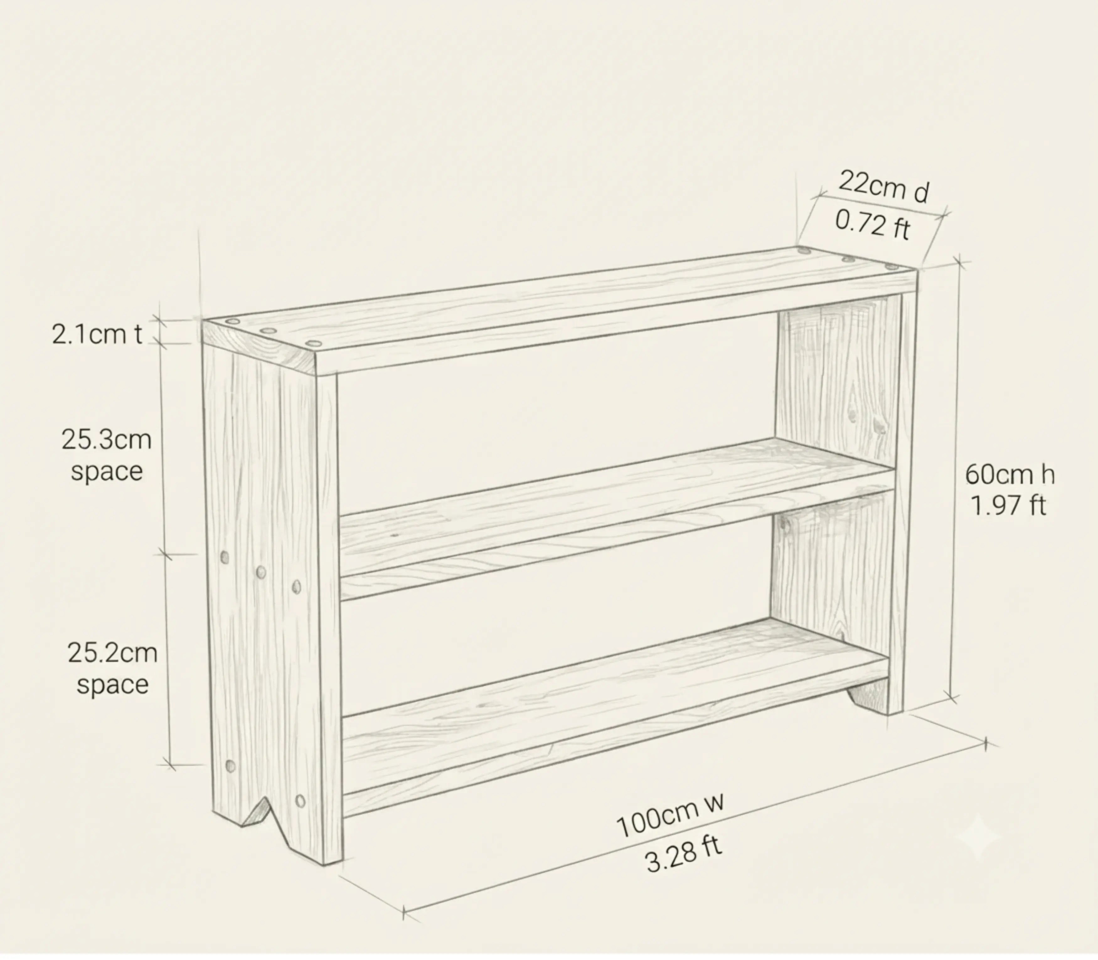 Corner Bookcase | Compact Storage Solution for Small Spaces
