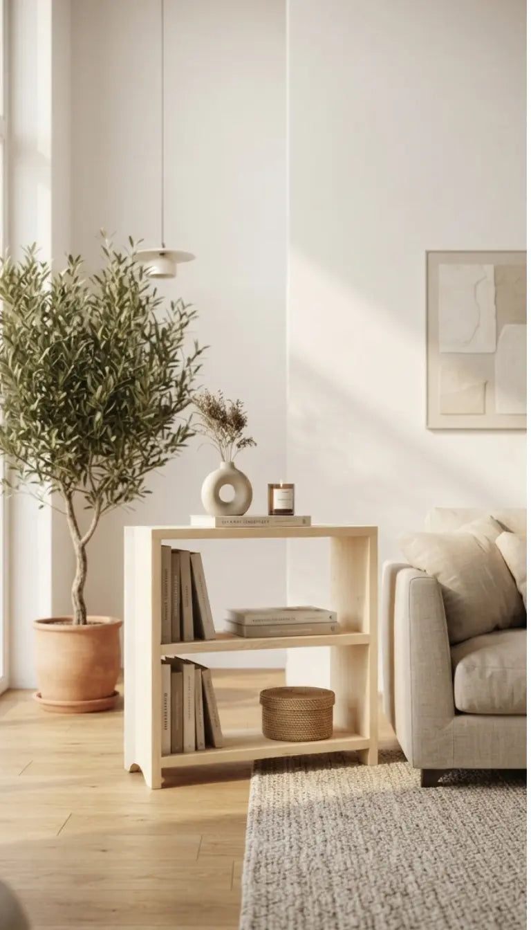 Corner Bookcase | Compact Storage Solution for Small Spaces