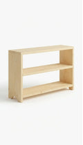 narrow bookcase fitting in tight hallway space